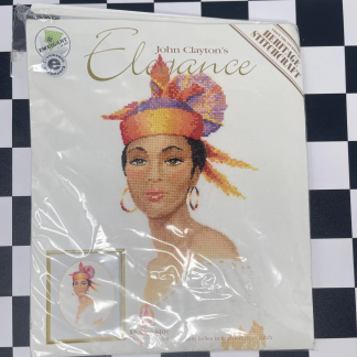 John Clayton's "Elegance - Dominique" Cross Stitch Kit